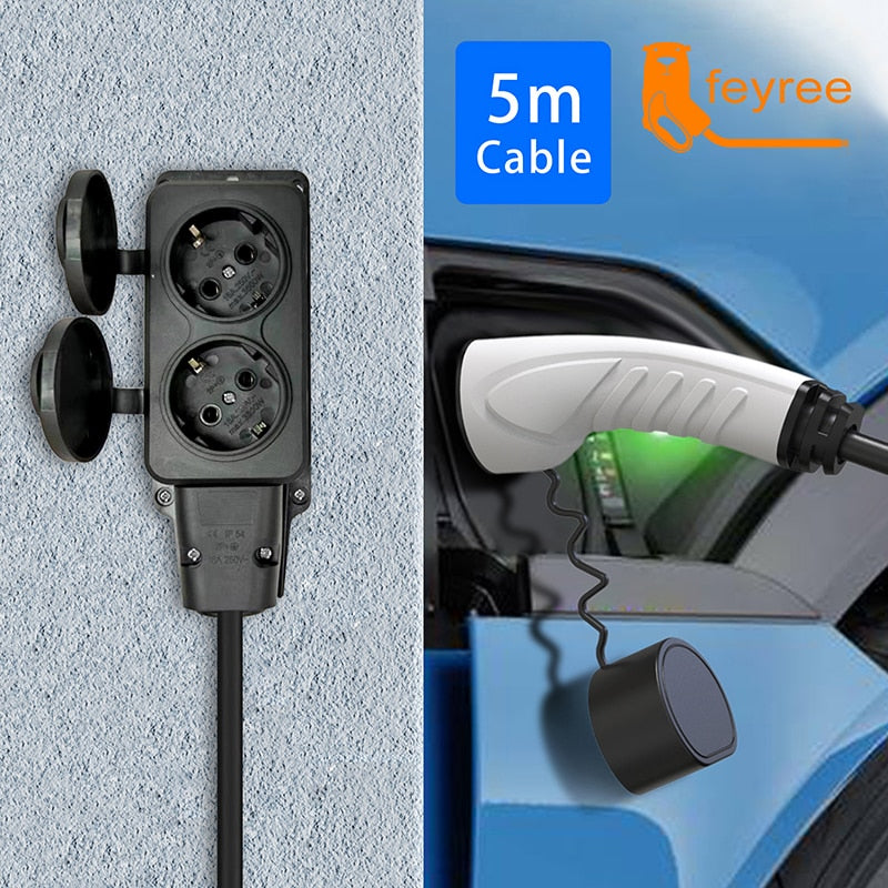 Charger Cable with EU Socket - Outdoor Power Supply Station (Requires V2L Compatible Vehicles)