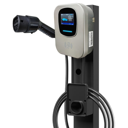 TAYSLA EV Charger 22kW | Wall-mounted Electric Car Charging Station with Charging Cable