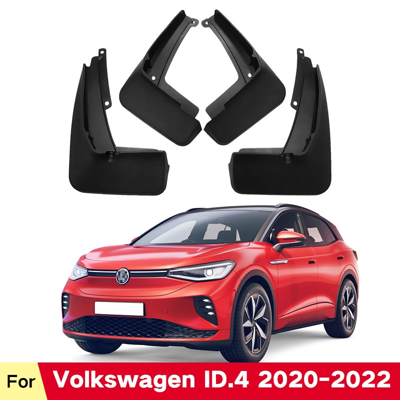 "Custom Fit Mud Flaps for Volkswagen ID.4 X CROZZ - Protect Your Car and Keep It Clean with Front and Rear Splash Guards & Fender Mud Flaps"